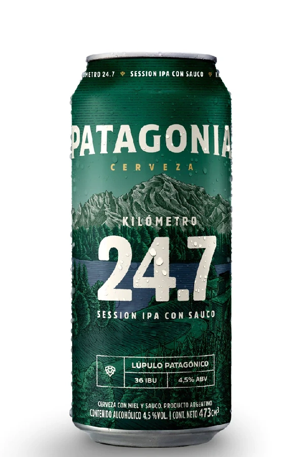 Patagonia ipa 24.7 lata 473ml $280