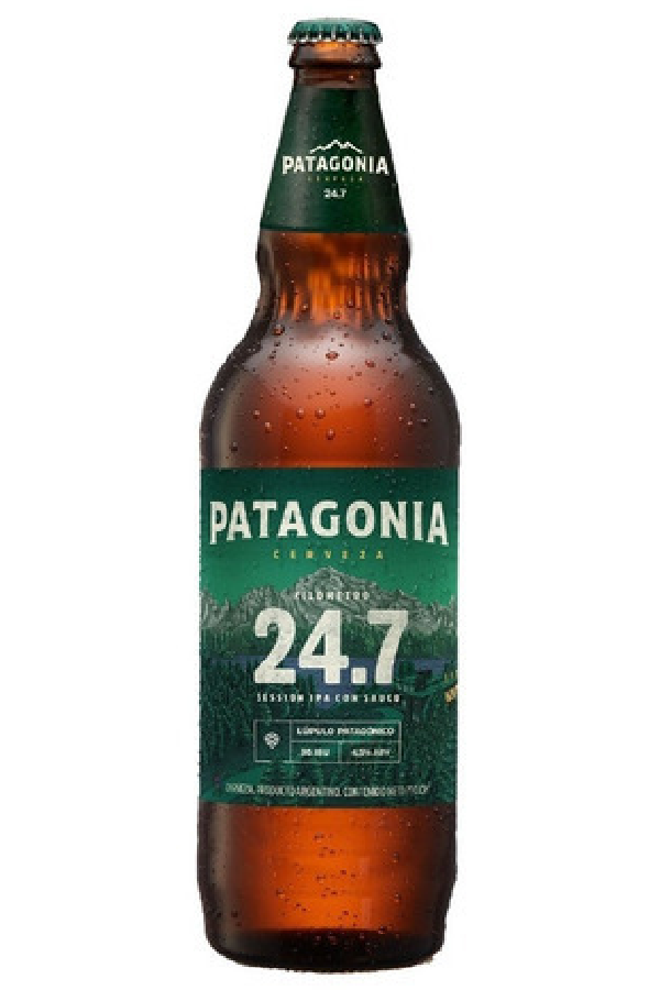 Patagonia ipa 24.7 botella 710ml $400